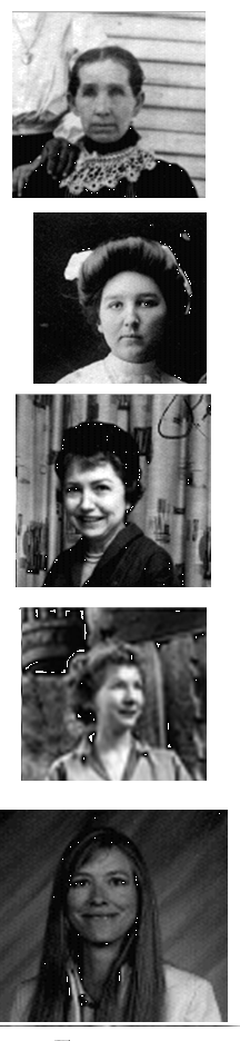 5 generations of Sierra County, New Mexico women